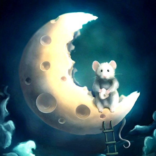 Мышь на Луне