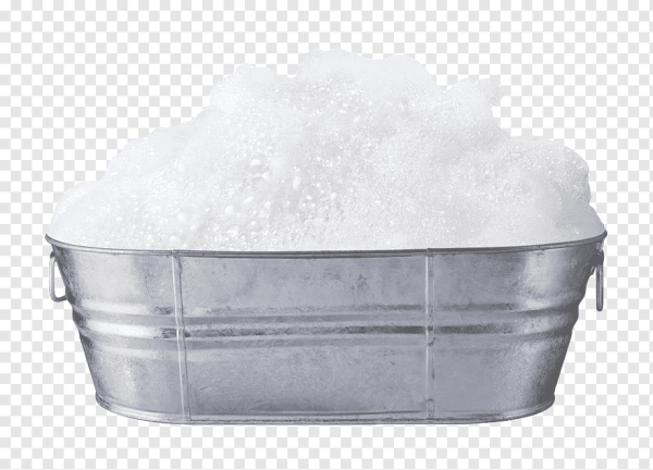 Мыльная пена без фона