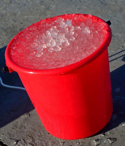 Ведро холодной воды