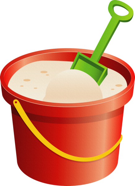 Ведро и лопатка