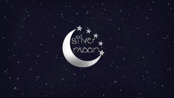 Красивая надпись Moon