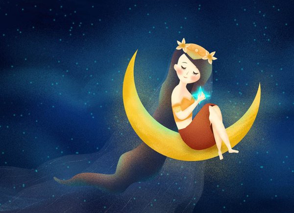 Полумесяц из мультика