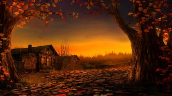 Осенний вечер Тютчев