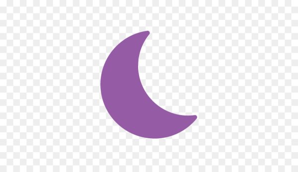 Purple Moon полумесяц
