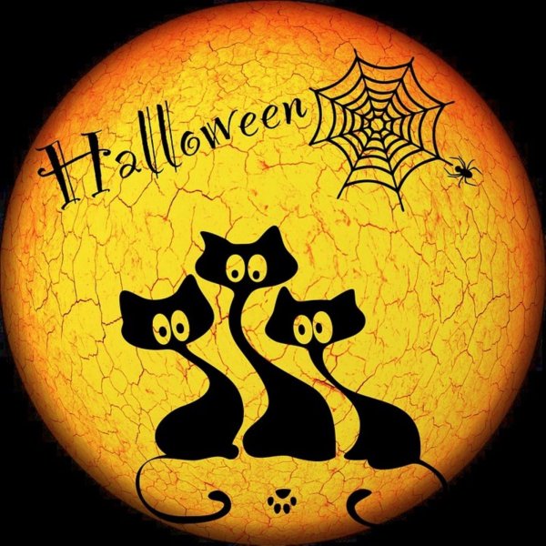 Луна Хэллоуин