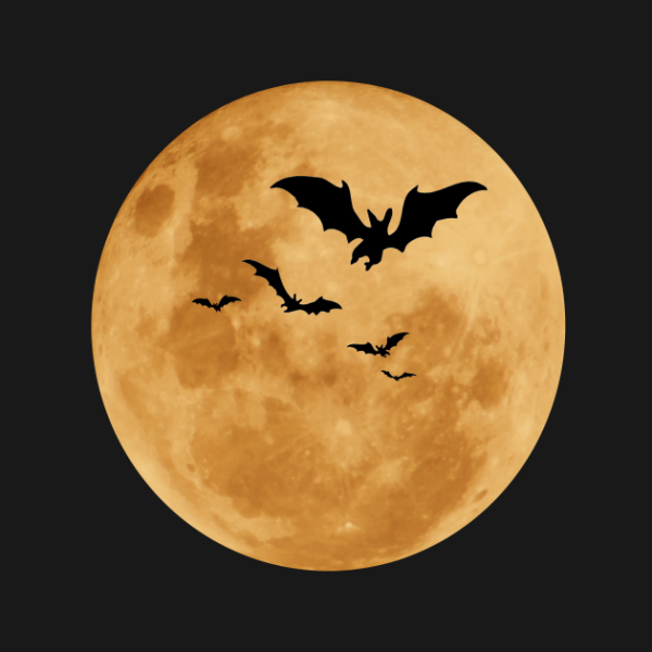 Оранжевая Луна Хэллоуин