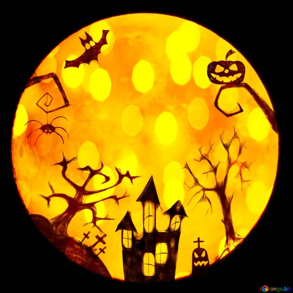 Полумесяц Хэллоуин