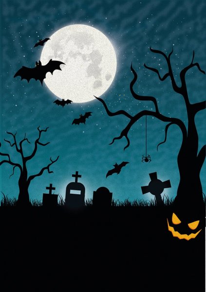 Луна Хэллоуин