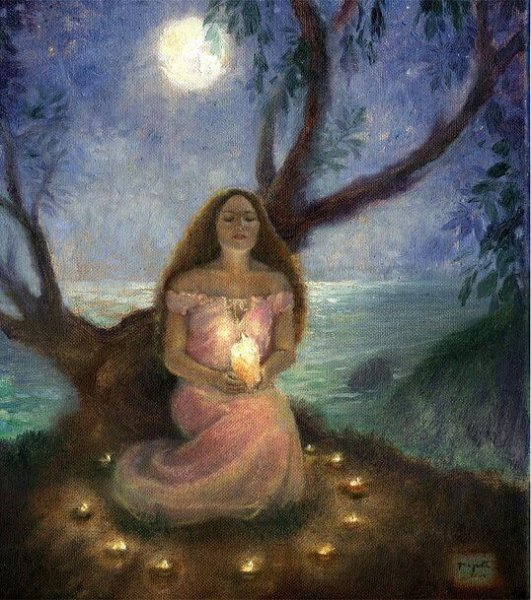 Дивия Славянская богиня Луны