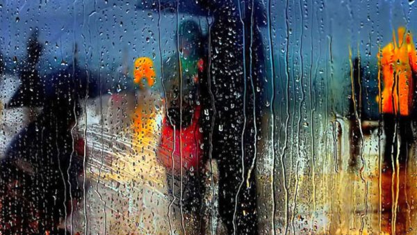 Капли на стекле живопись