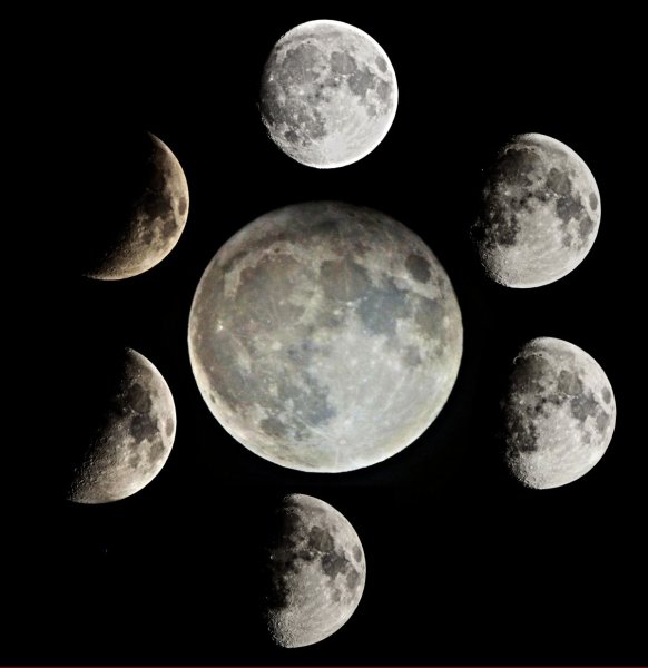 Луна со всех сторон