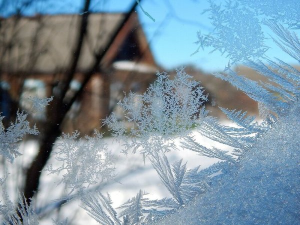 Морозный зимний день