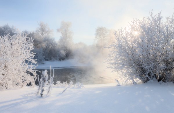 Мороз пейзаж