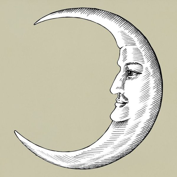 Полумесяц с лицом