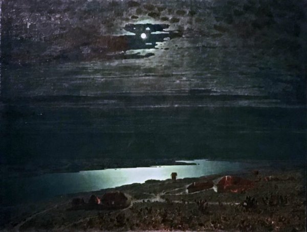 Куинджи Лунная ночь на Днепре