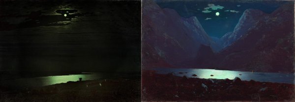 Архип Иванович Куинджи Лунная ночь