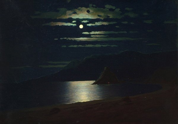 Куинджи Лунная ночь на Днепре