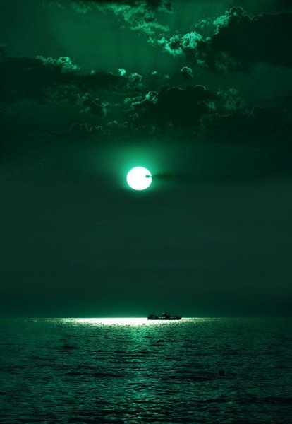 Куинджи Лунная ночь на море