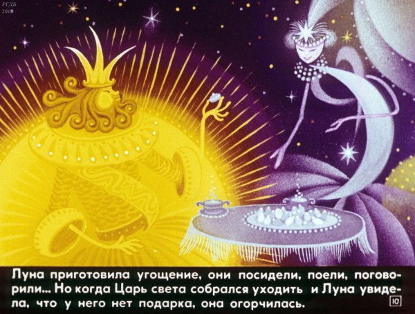 Солнце в сказках