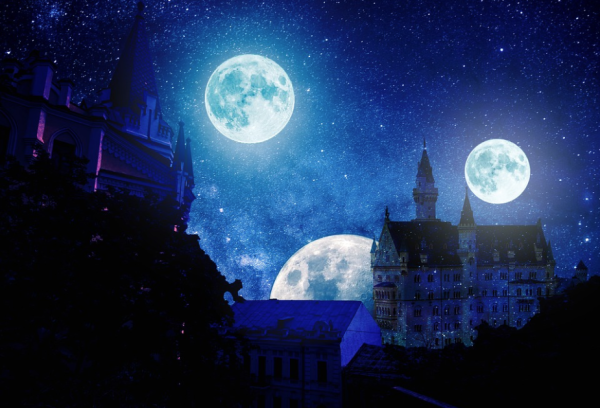 Сказочное ночное небо