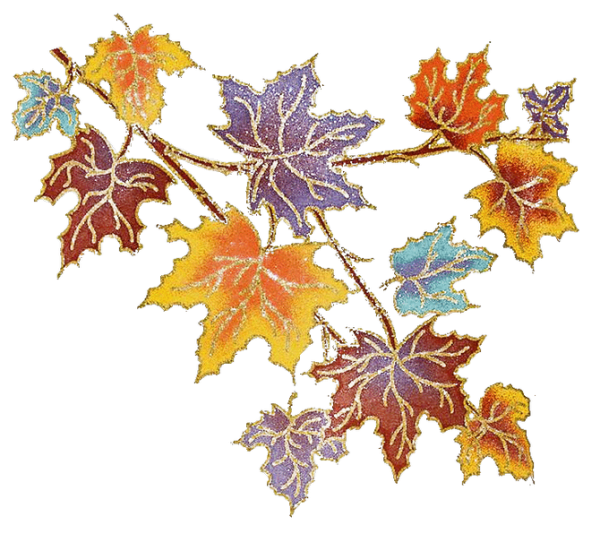 Орнамент из кленовых листьев