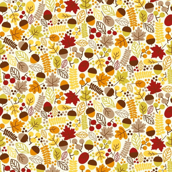 Осенний паттерн вектор