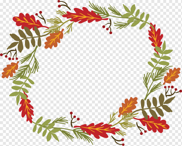 Рамка из рябины