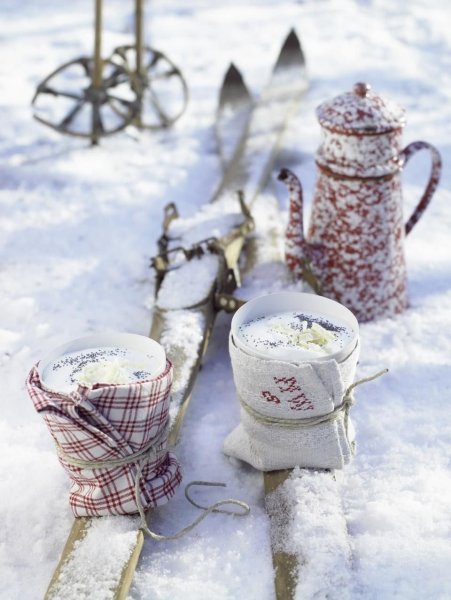 Кофе на снегу