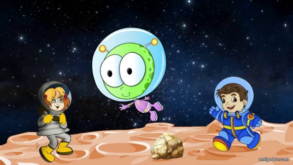 Пришельцы в космосе для детей