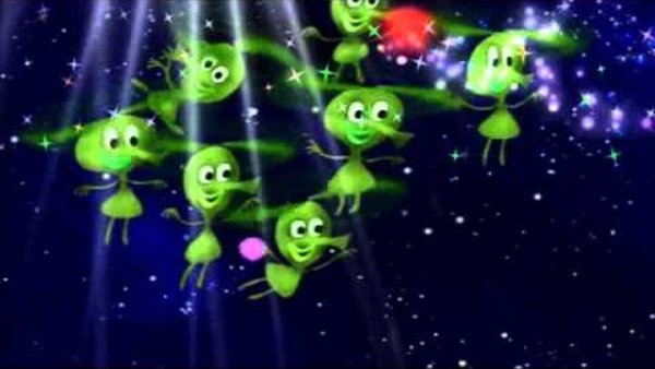 Лунатик мультик зелёные