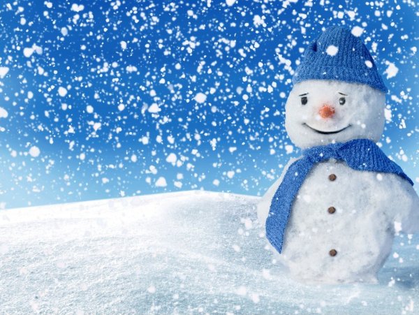 Новогодний Снеговик