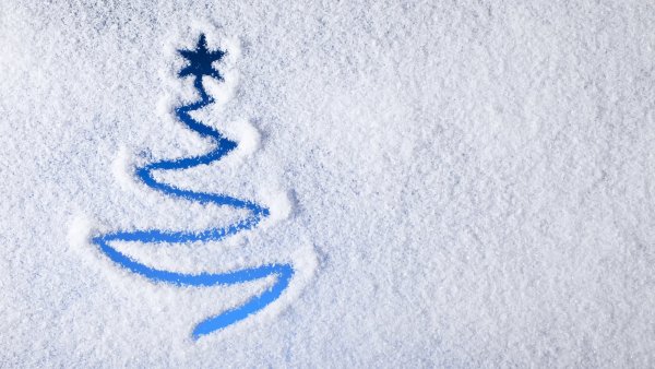 Узоры на снегу