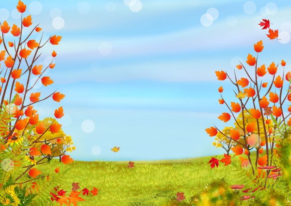 Фон для презентации осень