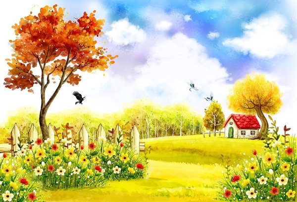 Детский пейзаж