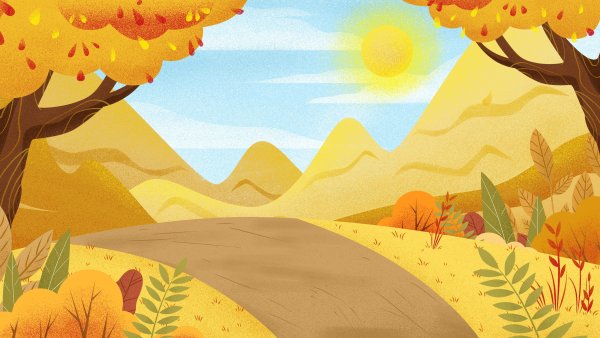 Осень мультяшный