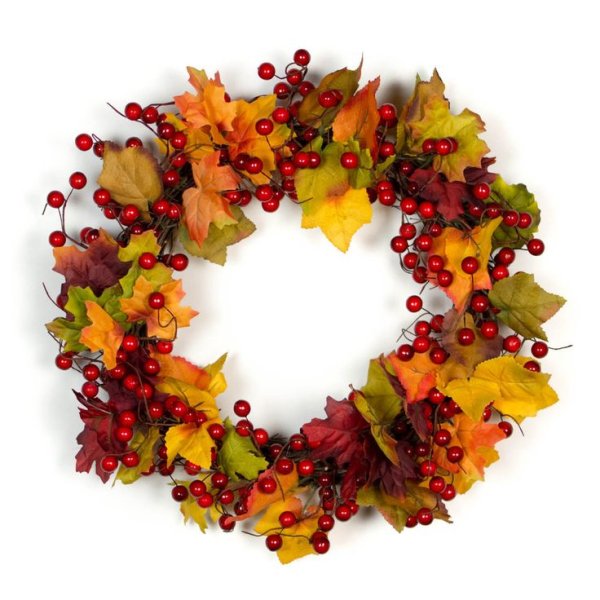 Венок из листочков