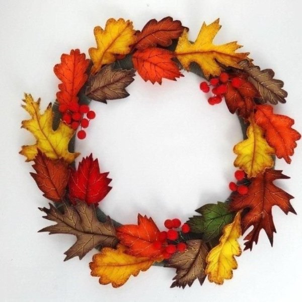 Венок из листьев