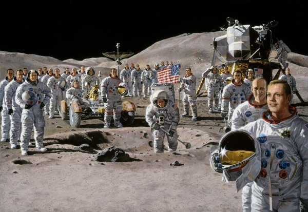 Американцы на Луне 1969