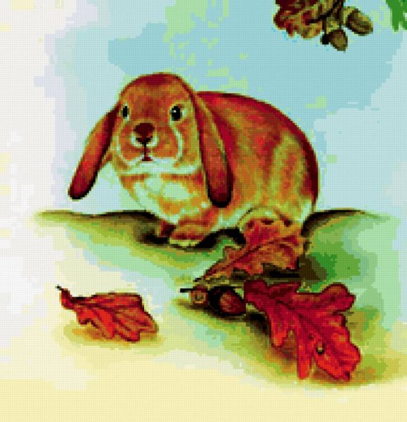 Зайчик Листопадничек