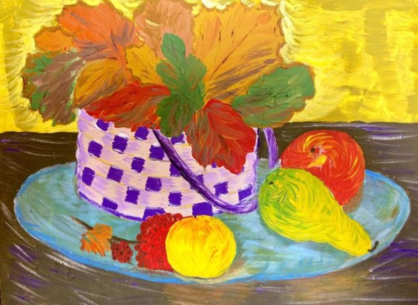 Натюрморт подготовительная группа