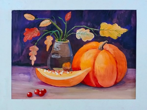 Осенний натюрморт изо