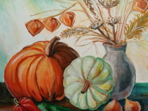 Рисование дары осени