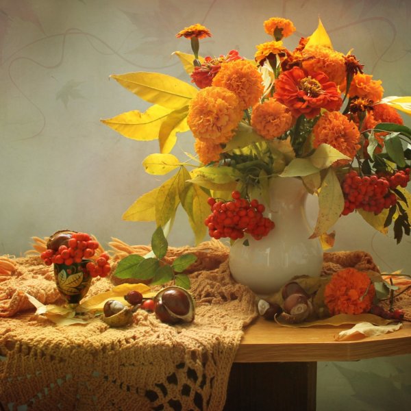 Картинки на рабочий стол осенние цветы