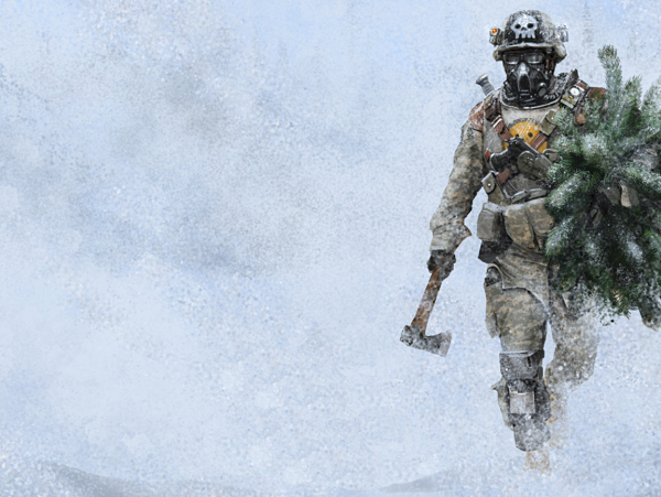 Новогодний солдат