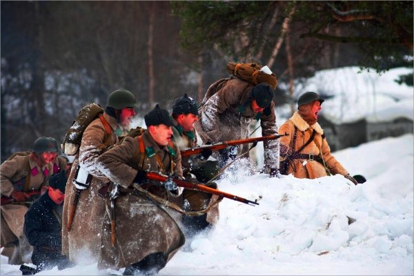 Финские солдаты зимней войны