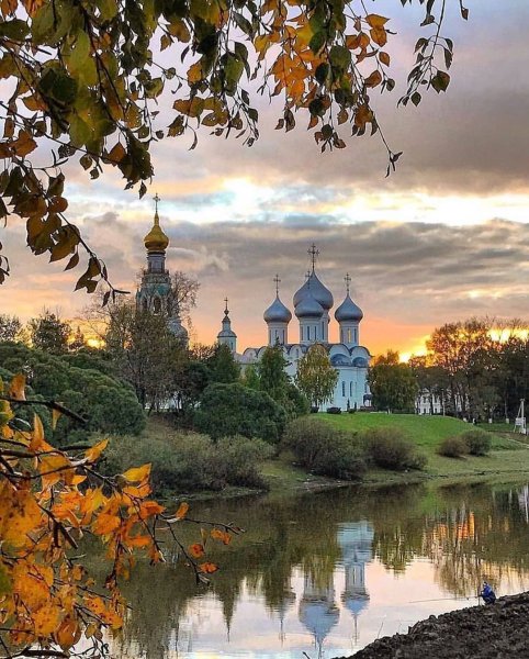Золотая осень храмы Вологда