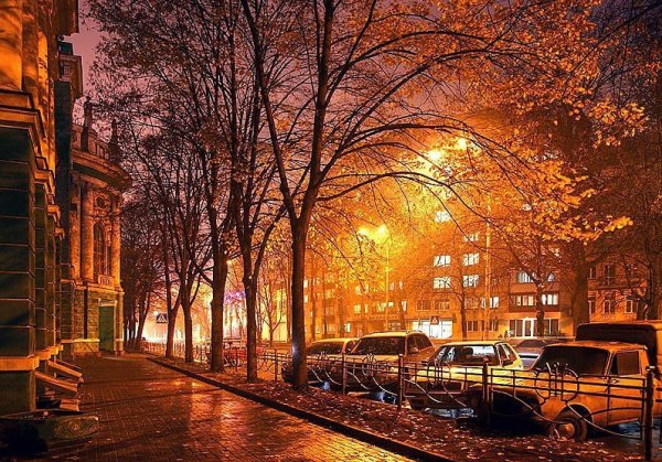 Осень в городе