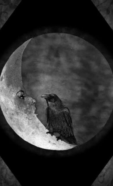 Ворон и Луна