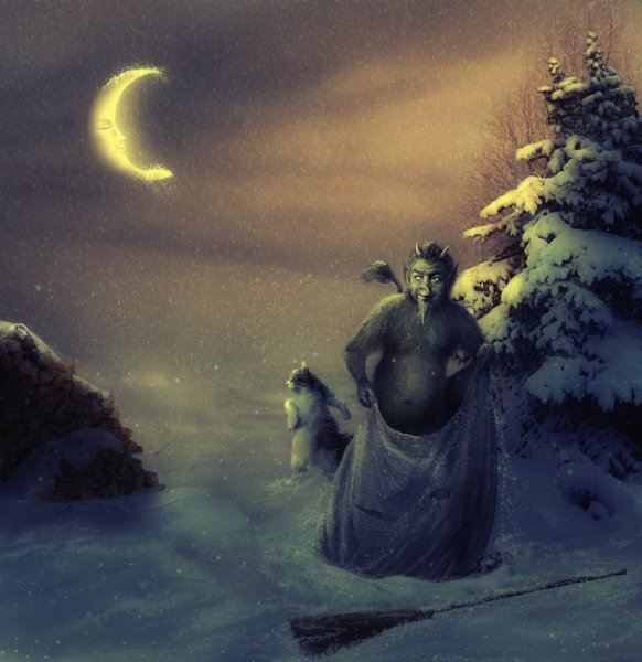 Ночьтпееед Рождеством