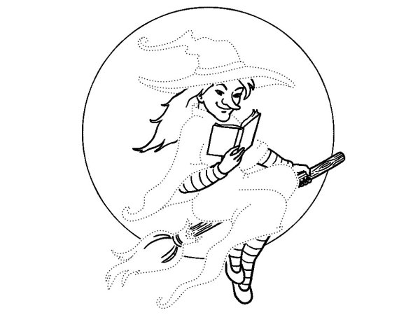 Раскраска ночь перед Рождеством Гоголь